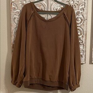 POL Chocolate Brown Women's Sweatshirt